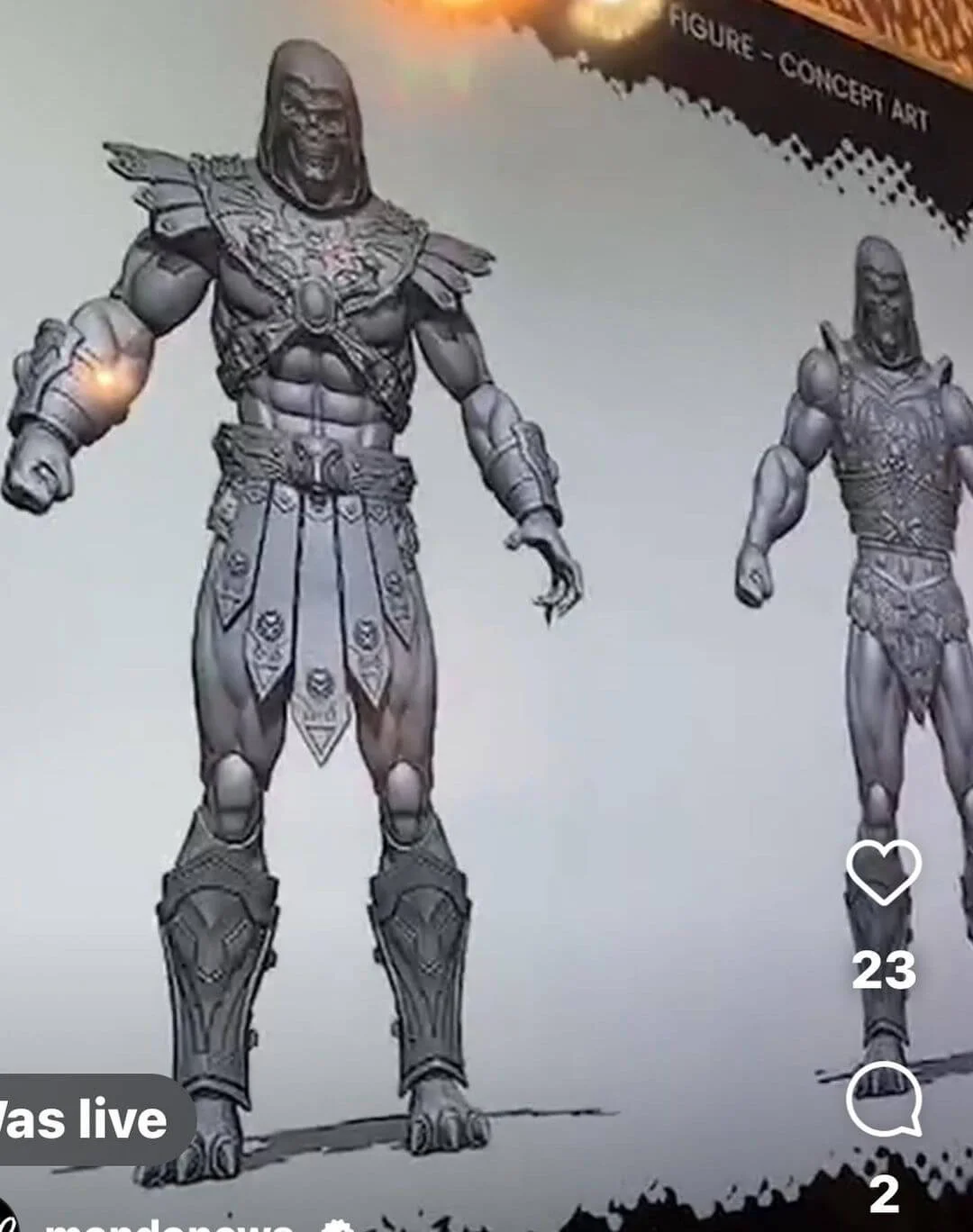 Skeletor Mondo Masters of the Universe Design Con 2022 Panel Reveal
