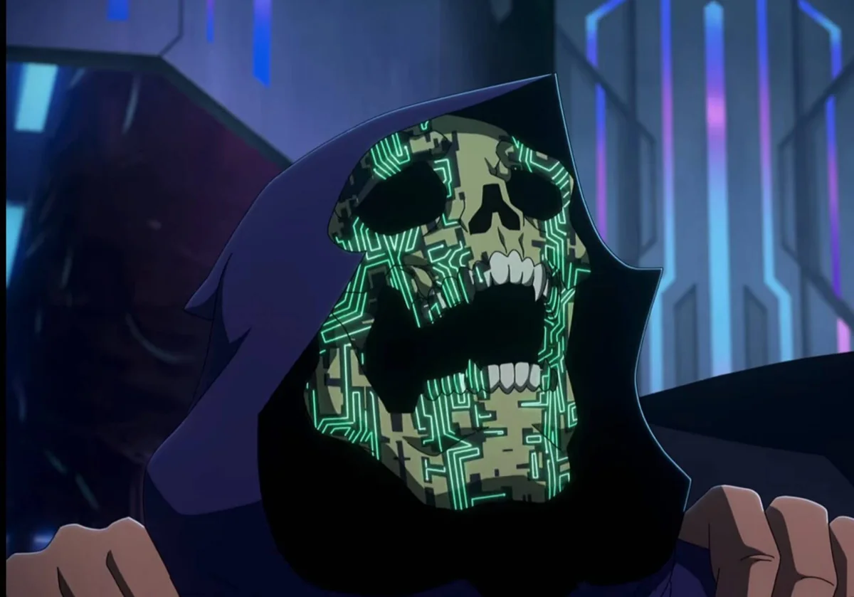 Skeletor Motherboard Face Masters of the Universe Revelation