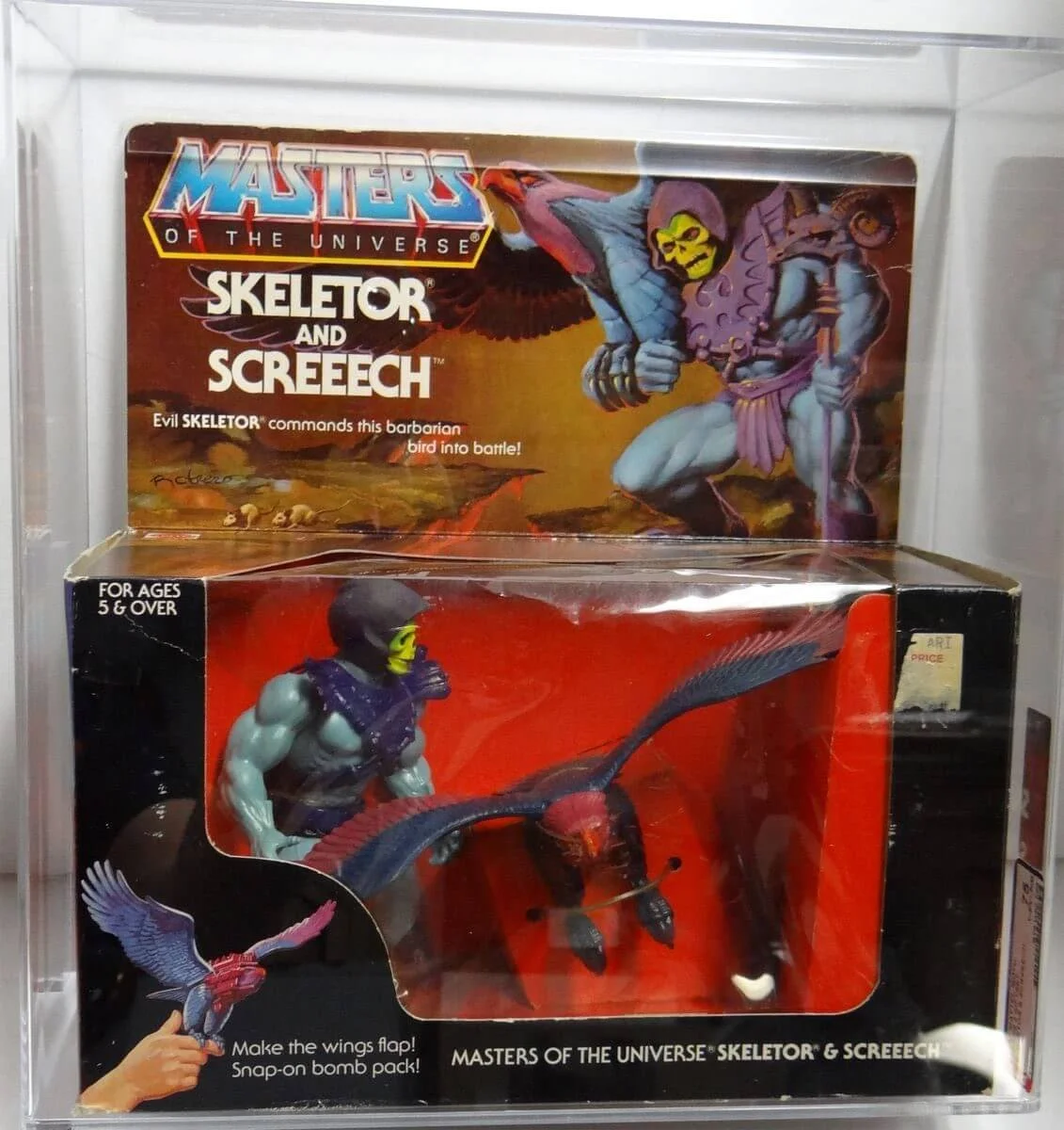 Skeletor and Screeech Gift Set MOTU Vintage