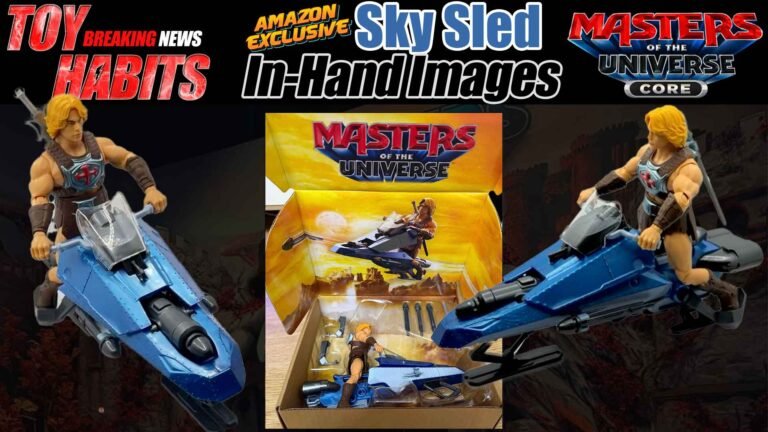 Sky Sled and He-Man Core 2-Pack Amazon Exclusive In-Hand Images