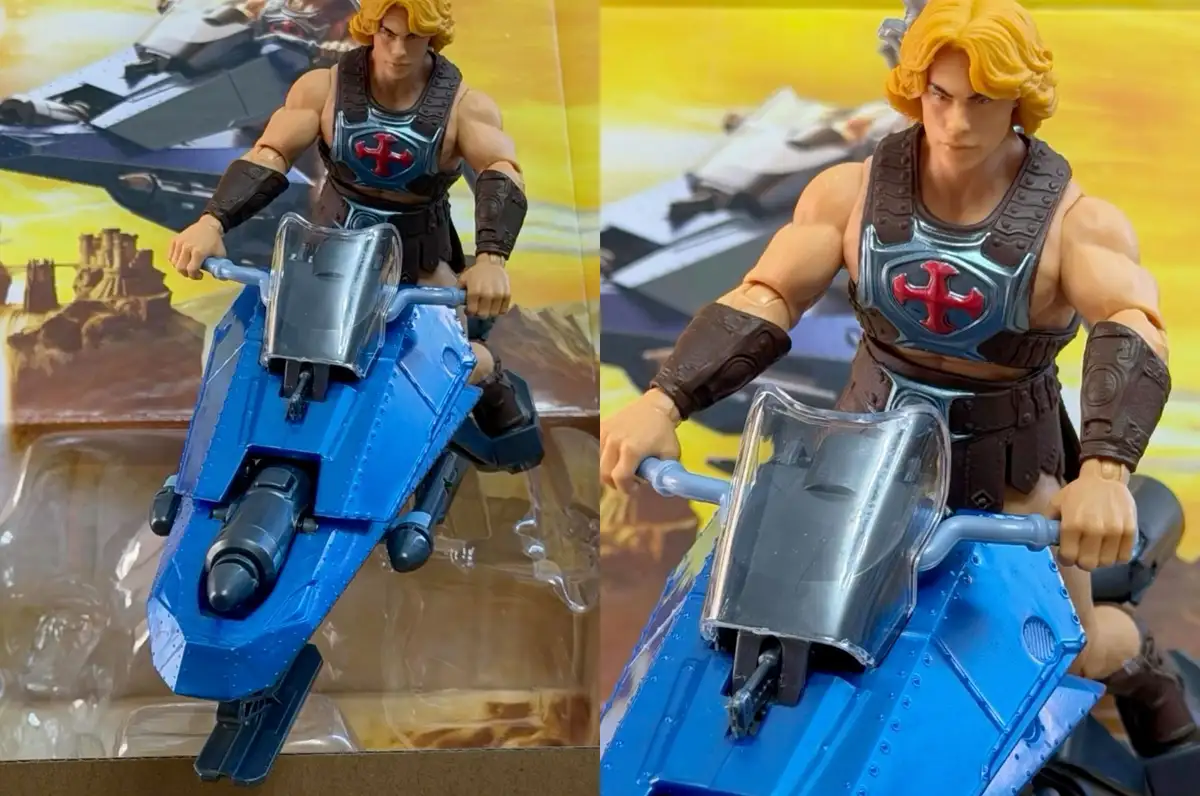 Sky Sled and He Man MOTU Core 2 Pack In Hand Images 10
