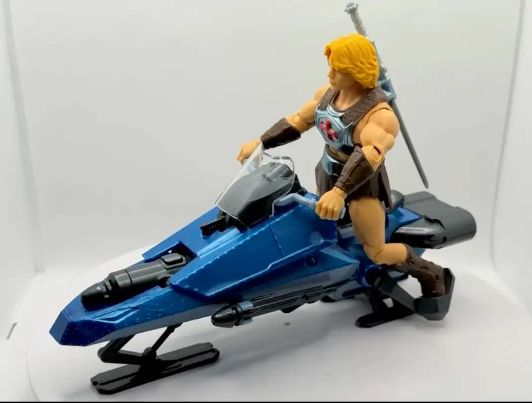 Sky Sled and He Man MOTU Core 2 Pack In Hand Images 2