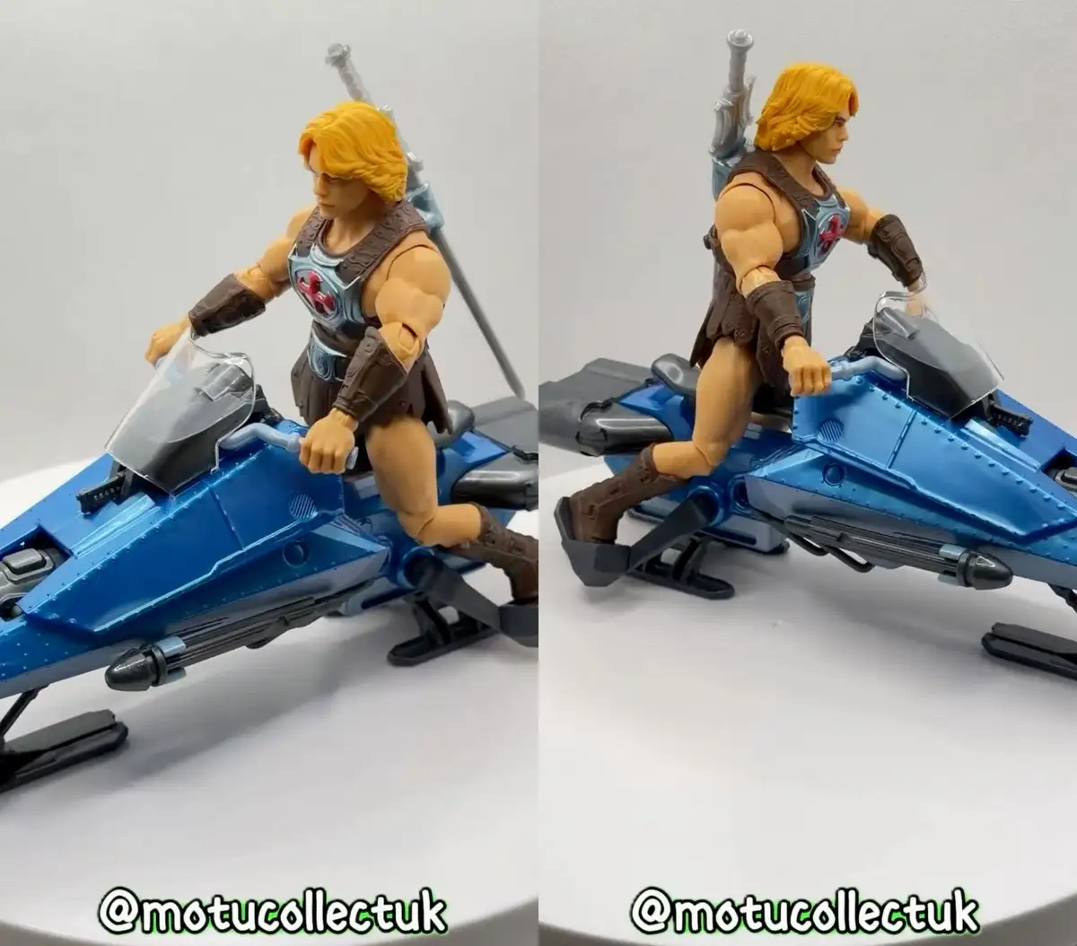 Sky Sled and He Man MOTU Core 2 Pack In Hand Images 7