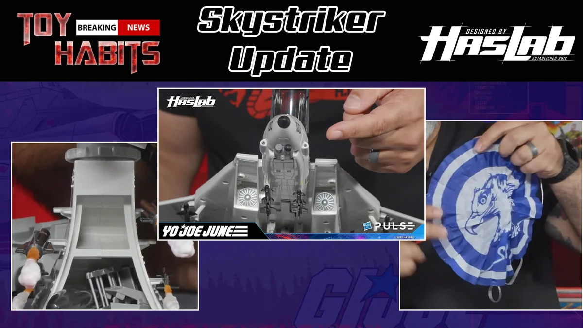 Skystriker GI Joe HasLab Update Yo Joe June 2022