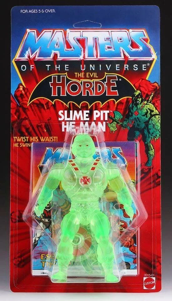 Slime Pit He-Man Custom on card Shane