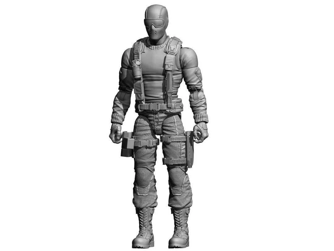 Snake Eyes GI Joe Classified Series Digital Render