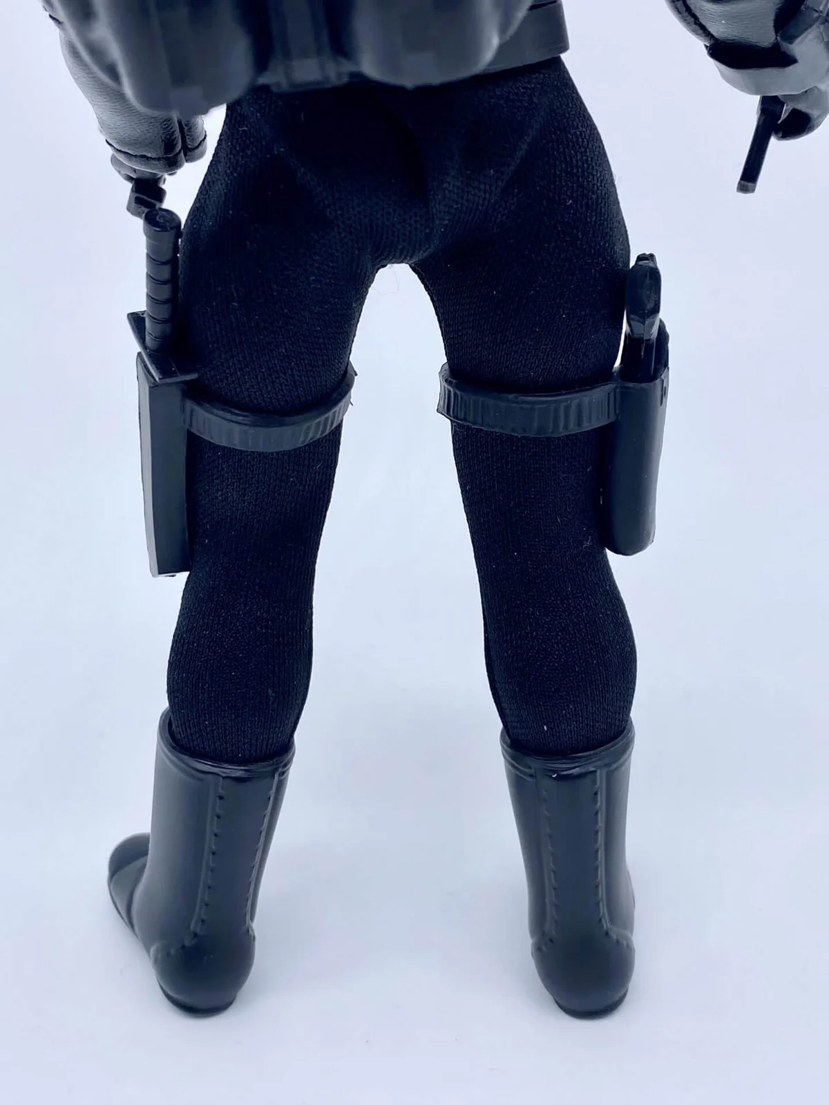 Snake Eyes GI Joe Mego X legs rear