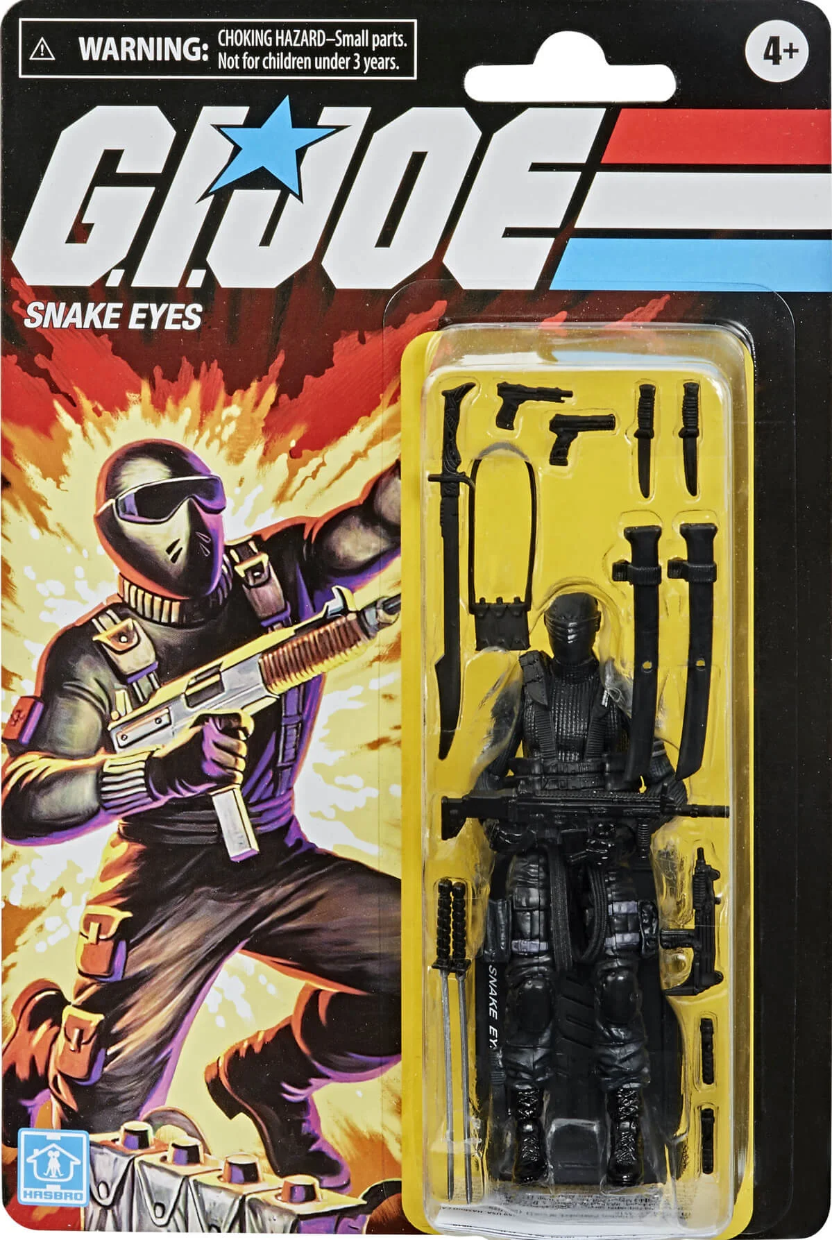 Snake Eyes GI Joe Retro Collection Wave 1