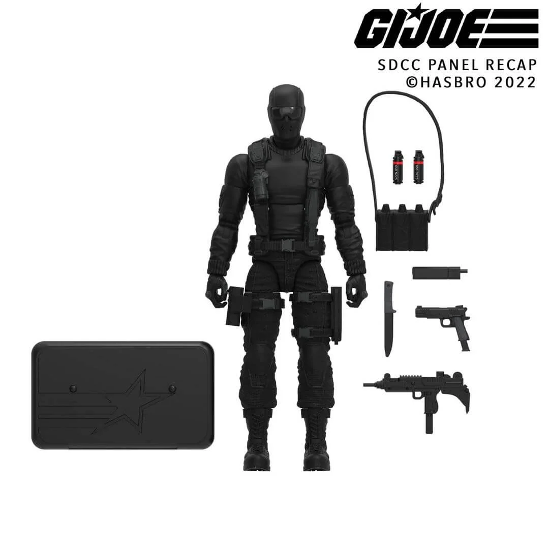 Snake Eyes Retro GI Joe Classified Series SDCC Official Photo 1