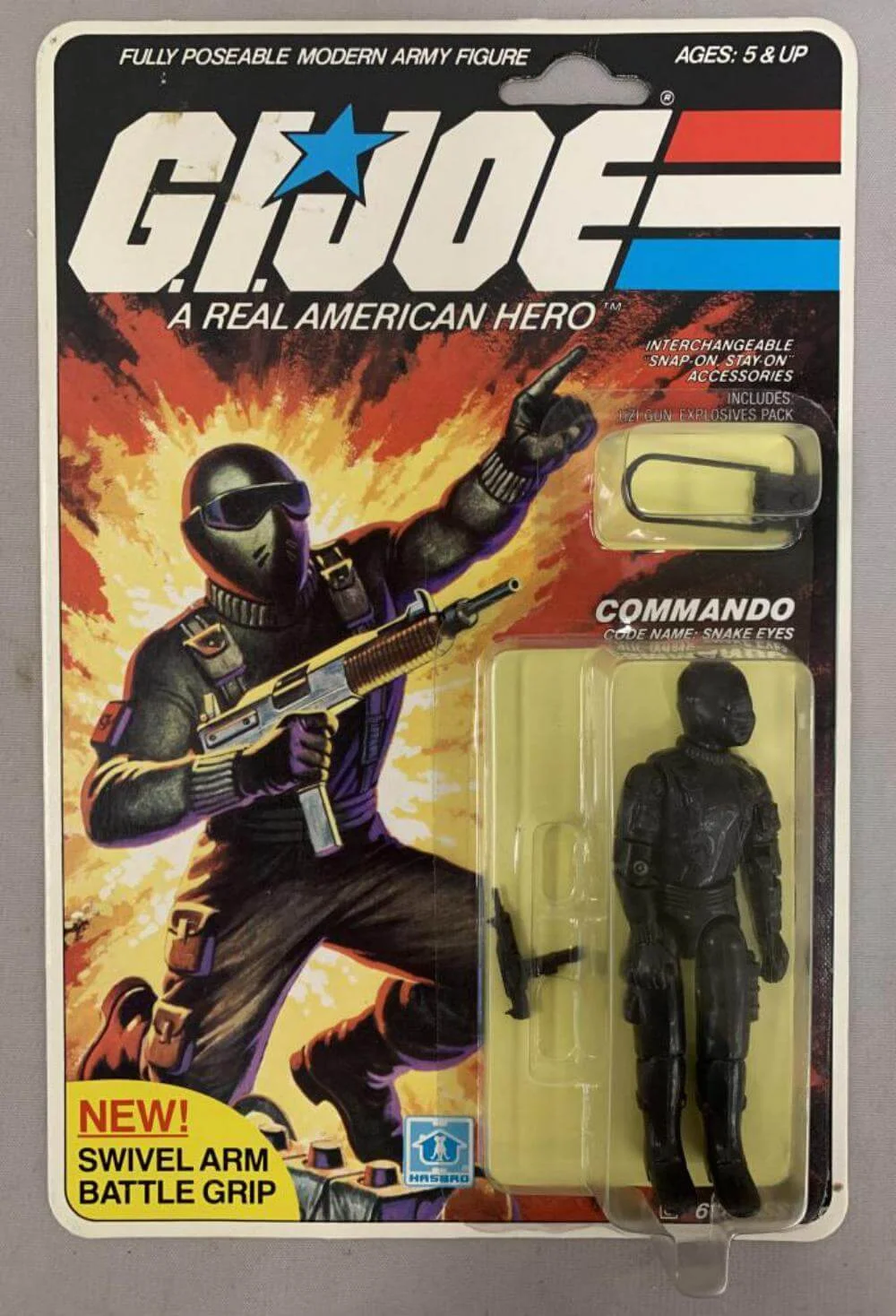 Snake Eyes Vintage MOC 1982