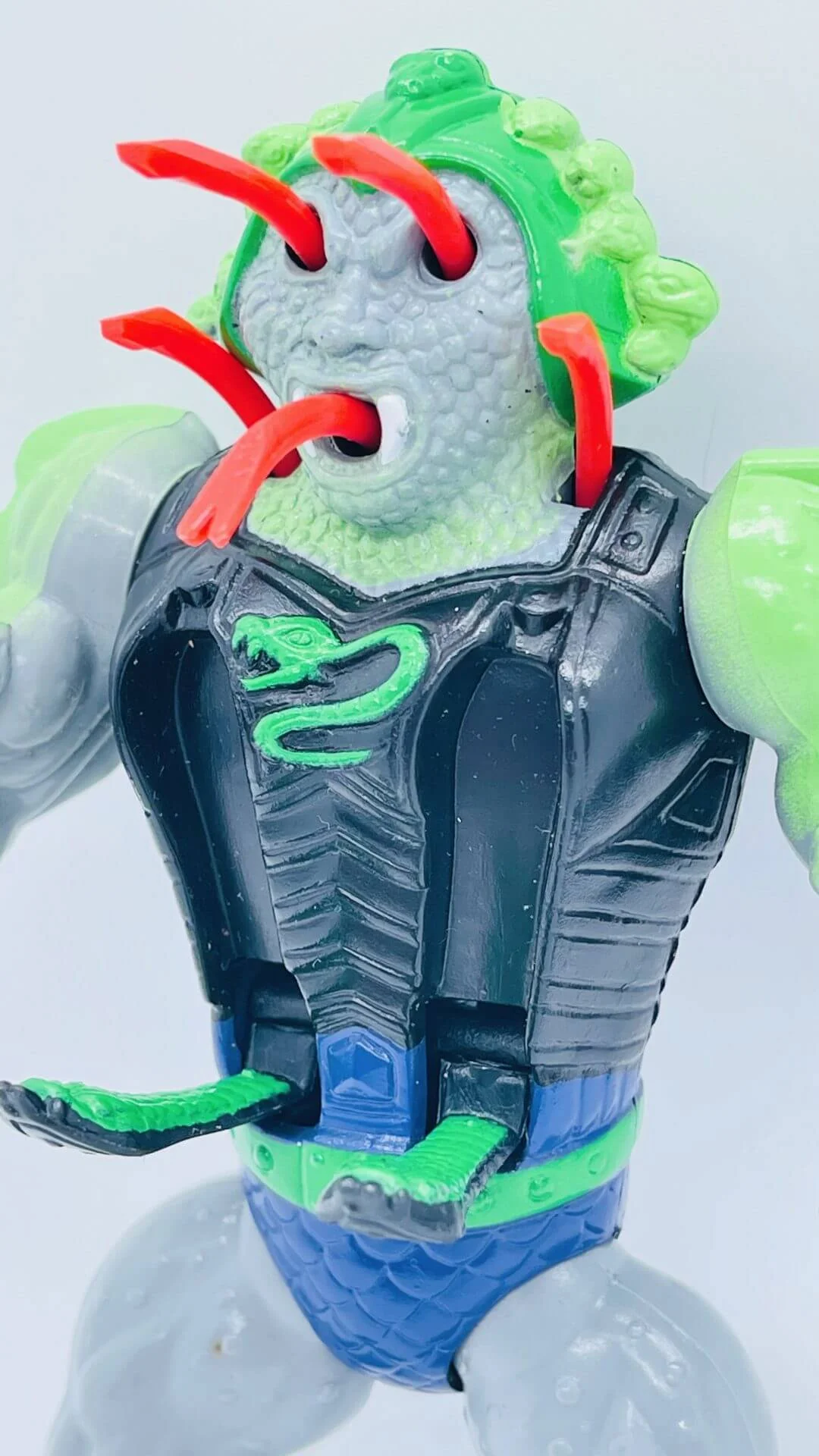 Snake Face Masters of the Universe Vintage Figure Action Feature