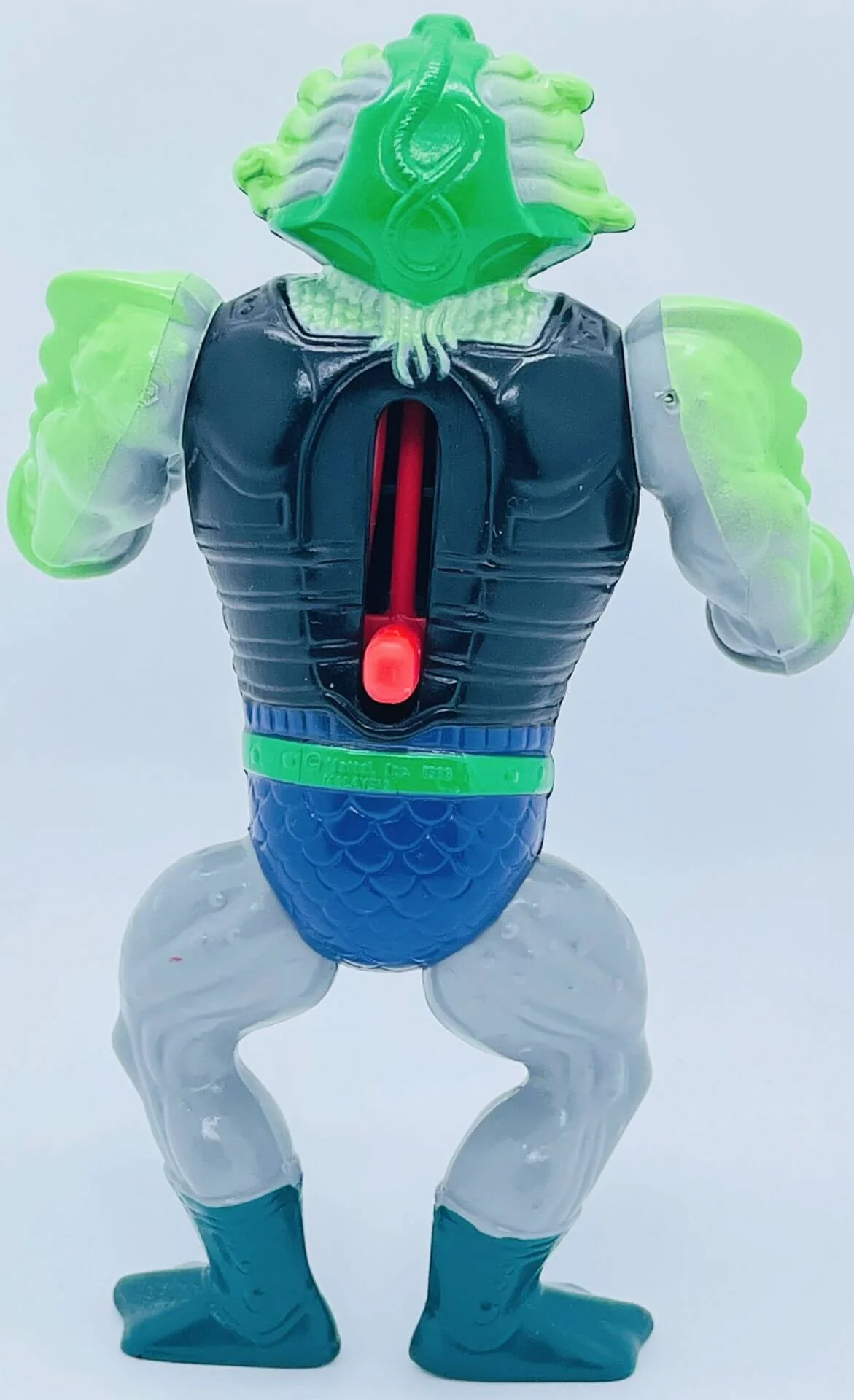 Snake Face Masters of the Universe Vintage Figure Back