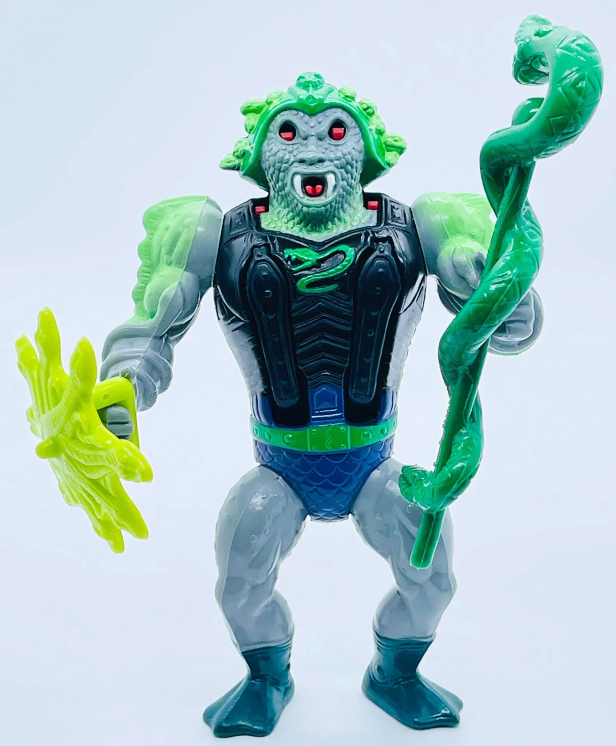 Snake Face Masters of the Universe Vintage Figure Geared Up
