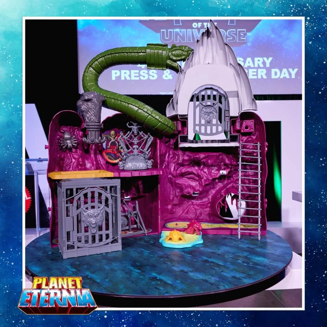 Snake Mountain MOTU Origins Playset Back