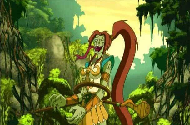 Snake Teela MOTU 200x Cartoon