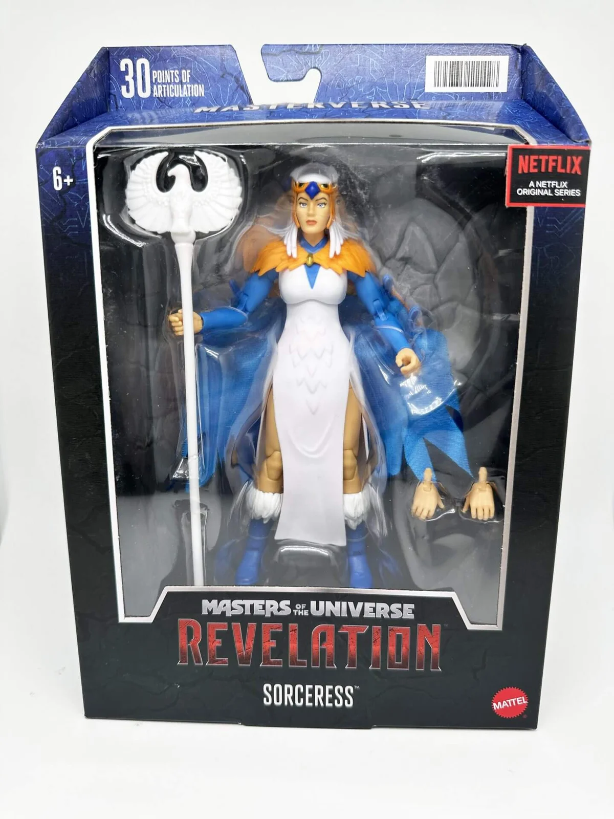 Sorceress MOTU Masterverse Package Front In Hand