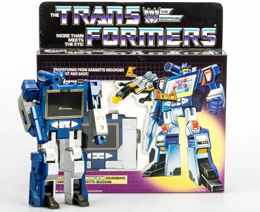 Soundwave G1 Transformers Figure 1