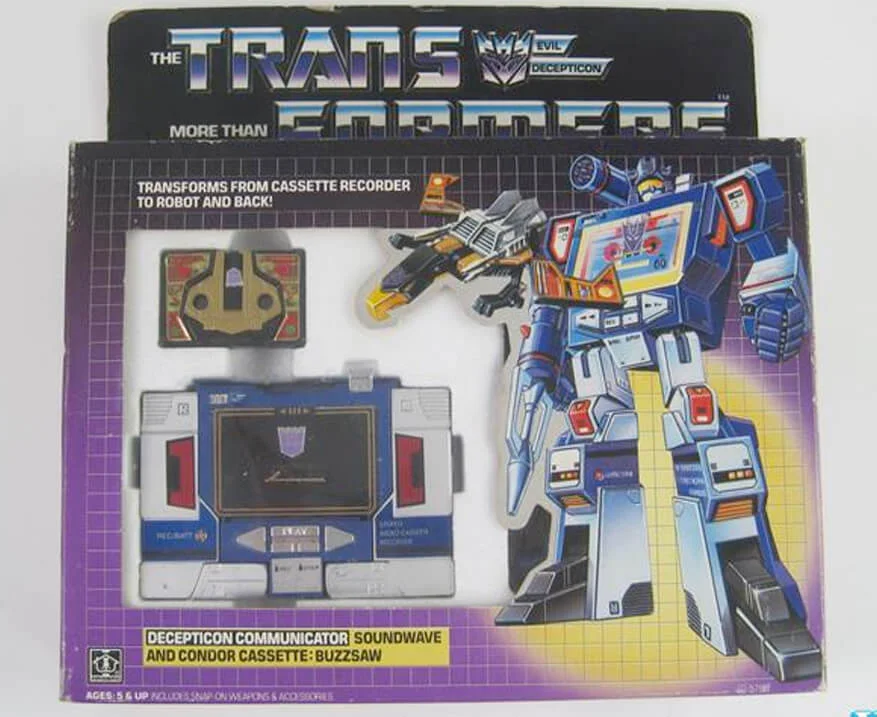 Soundwave G1 Transformers In Box