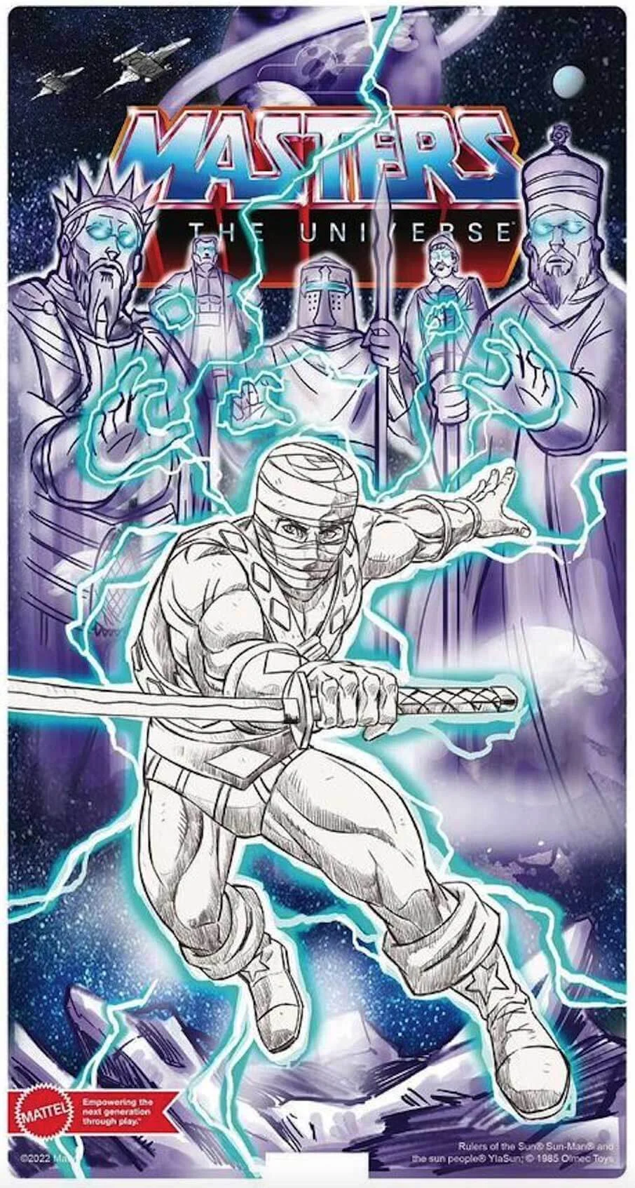 Space Sumo Rulers of the Sun MOTU Origins Mattel Creations Exclusive Card Back