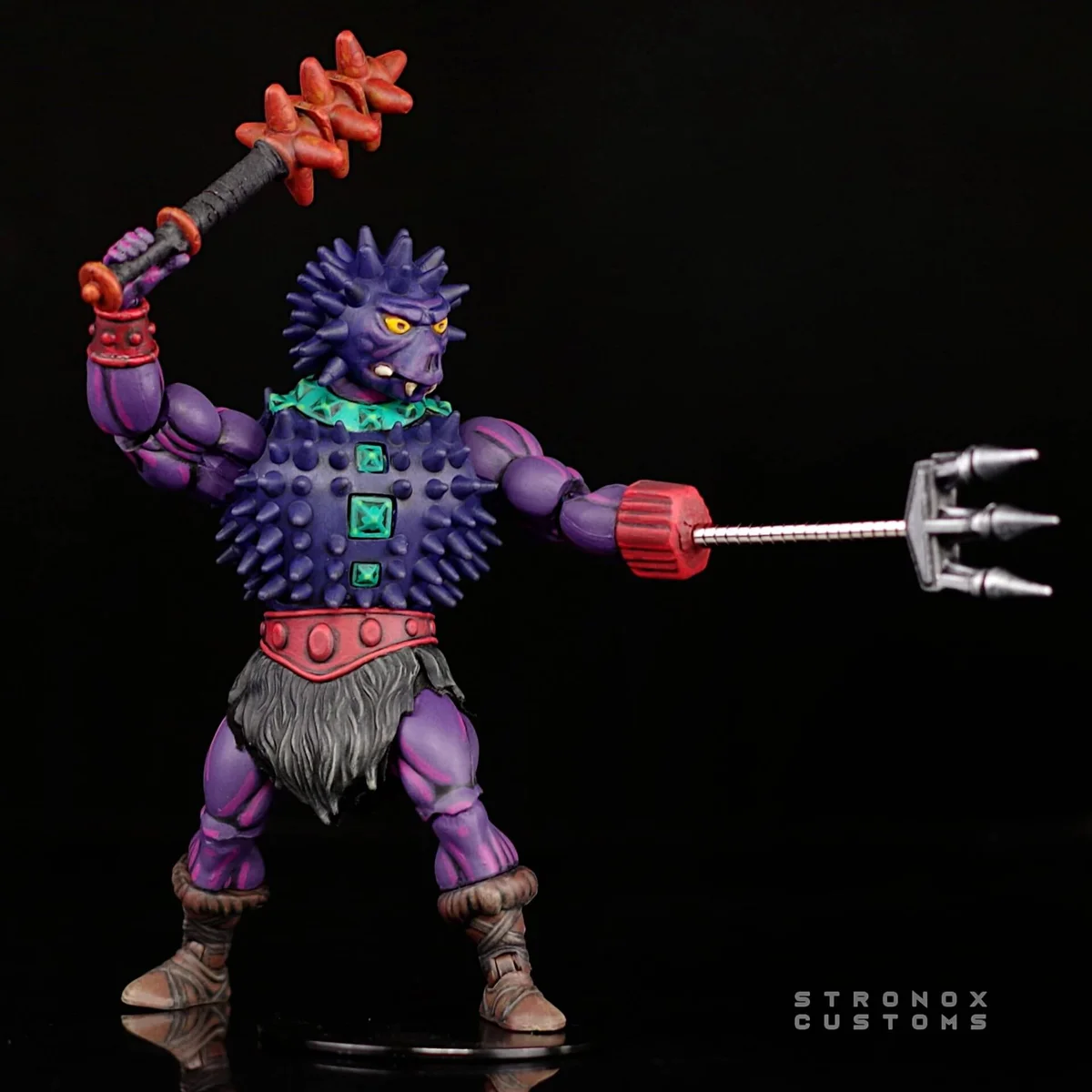 Spikor MOTU Origins Custom Concept Extended Trident