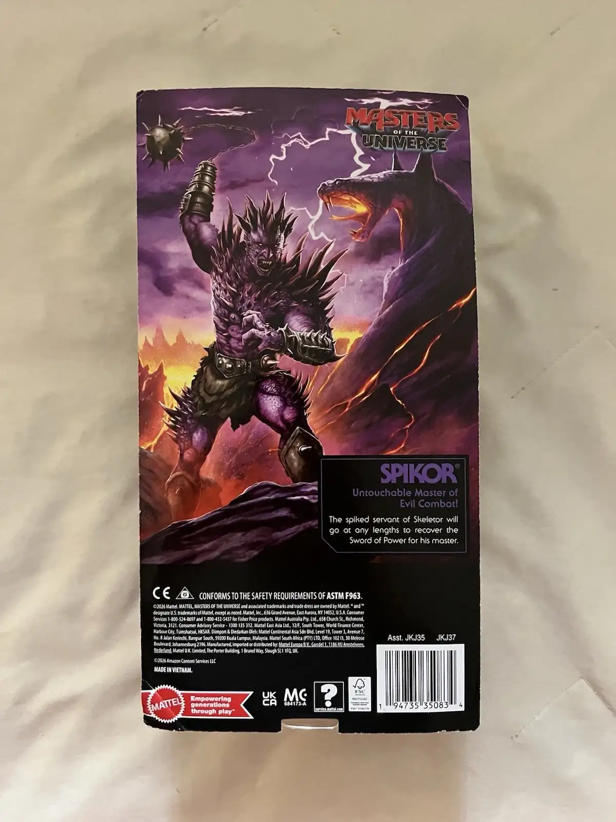 Spikor MOTU Origins Movie Card Backd