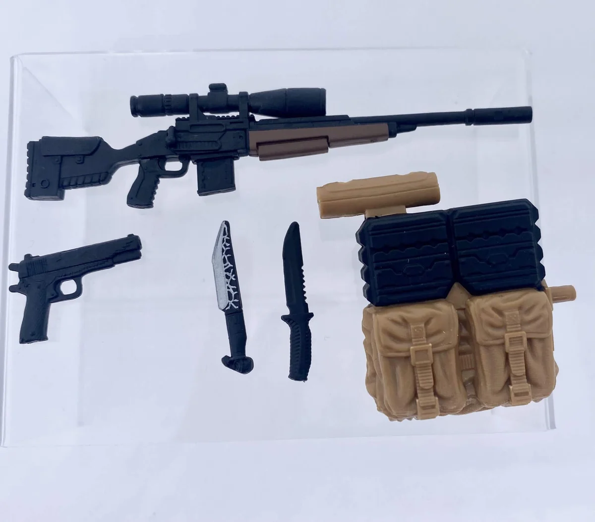 Spirit Iron Knife GI Joe Classified Series accessories close up