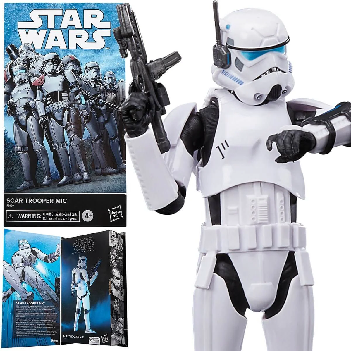 Star Wars The Black Series SCAR Trooper Mic 6-Inch Action Figure 1