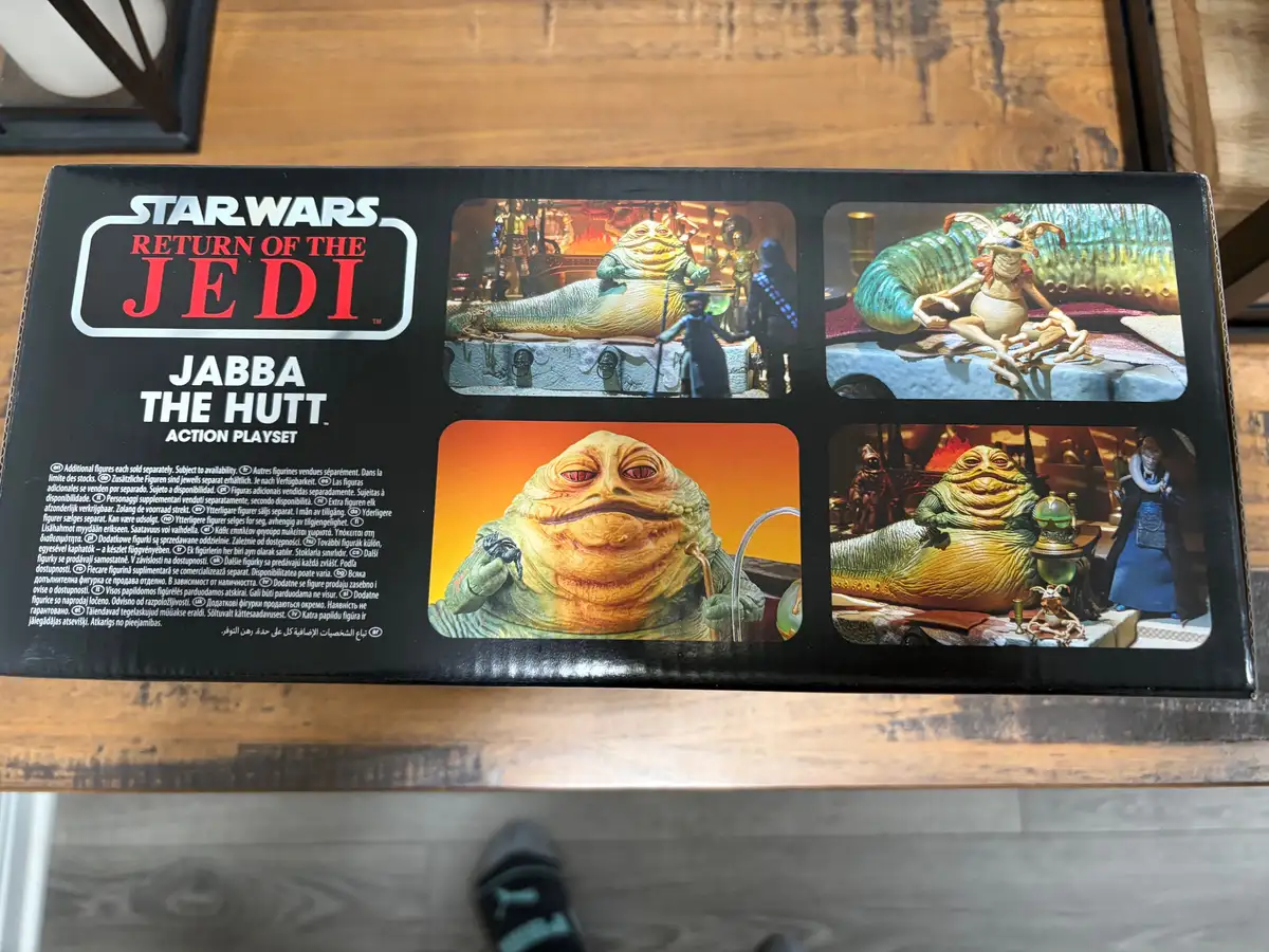 Star Wars The Vintage Collection Jabba the Hutt Playset IH 2