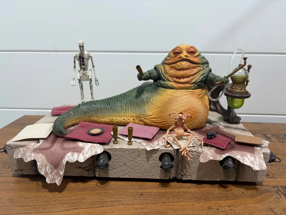 Star Wars The Vintage Collection Jabba the Hutt Playset IH 9
