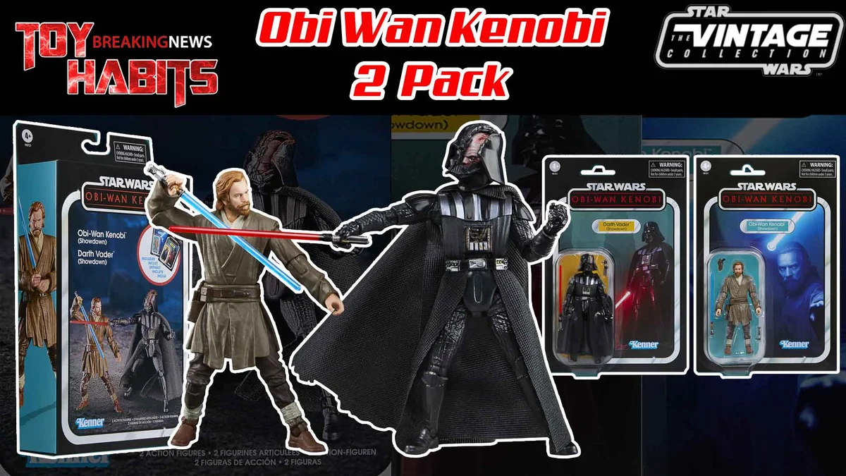 Star Wars The Vintage Collection Obi-Wan Kenobi 2-Pack 2