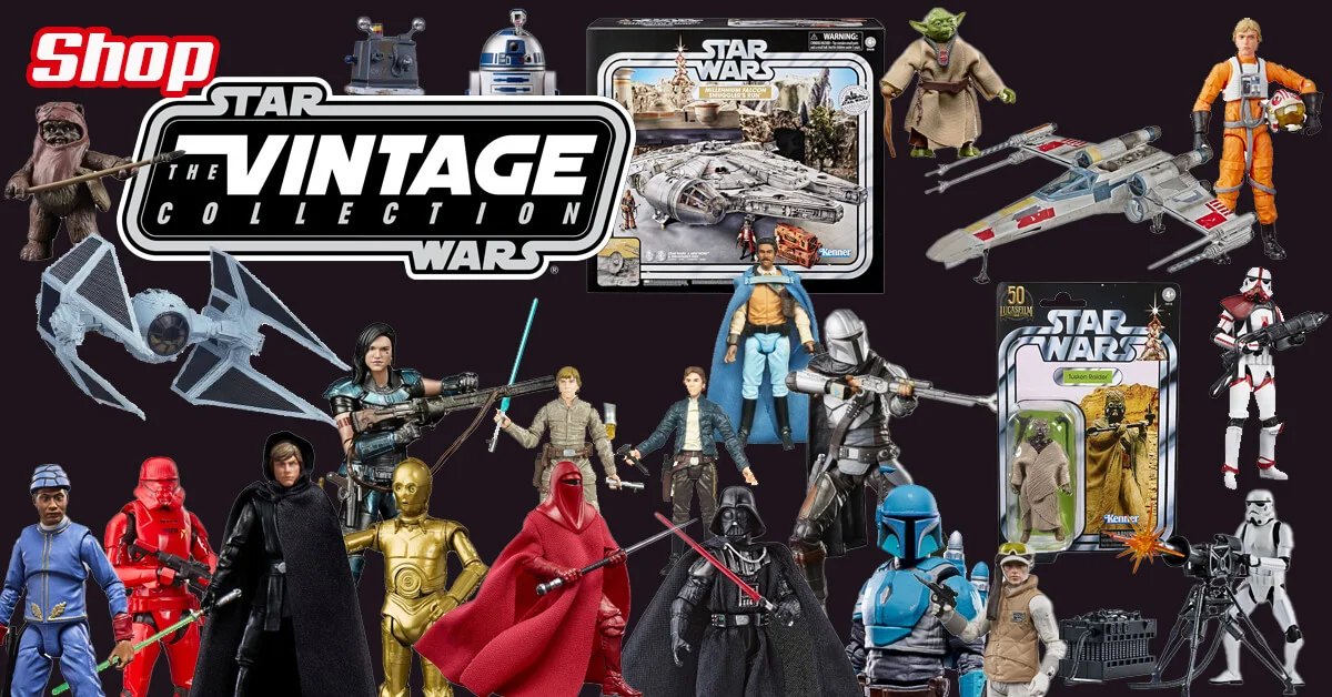 Star Wars the Vintage Collection Landing Page 1200 x 628