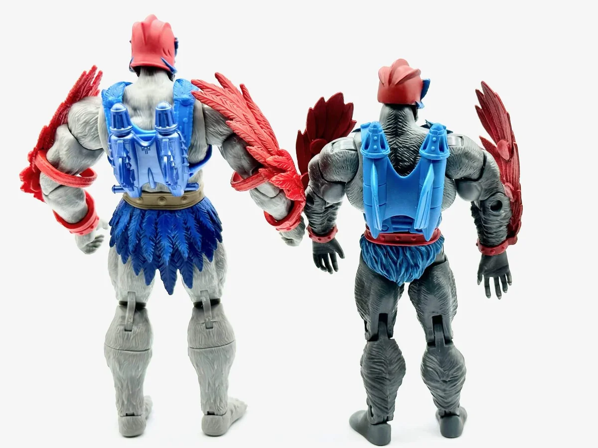 Stratos New Eternia Masterverse MOTU Classics Comparison Back