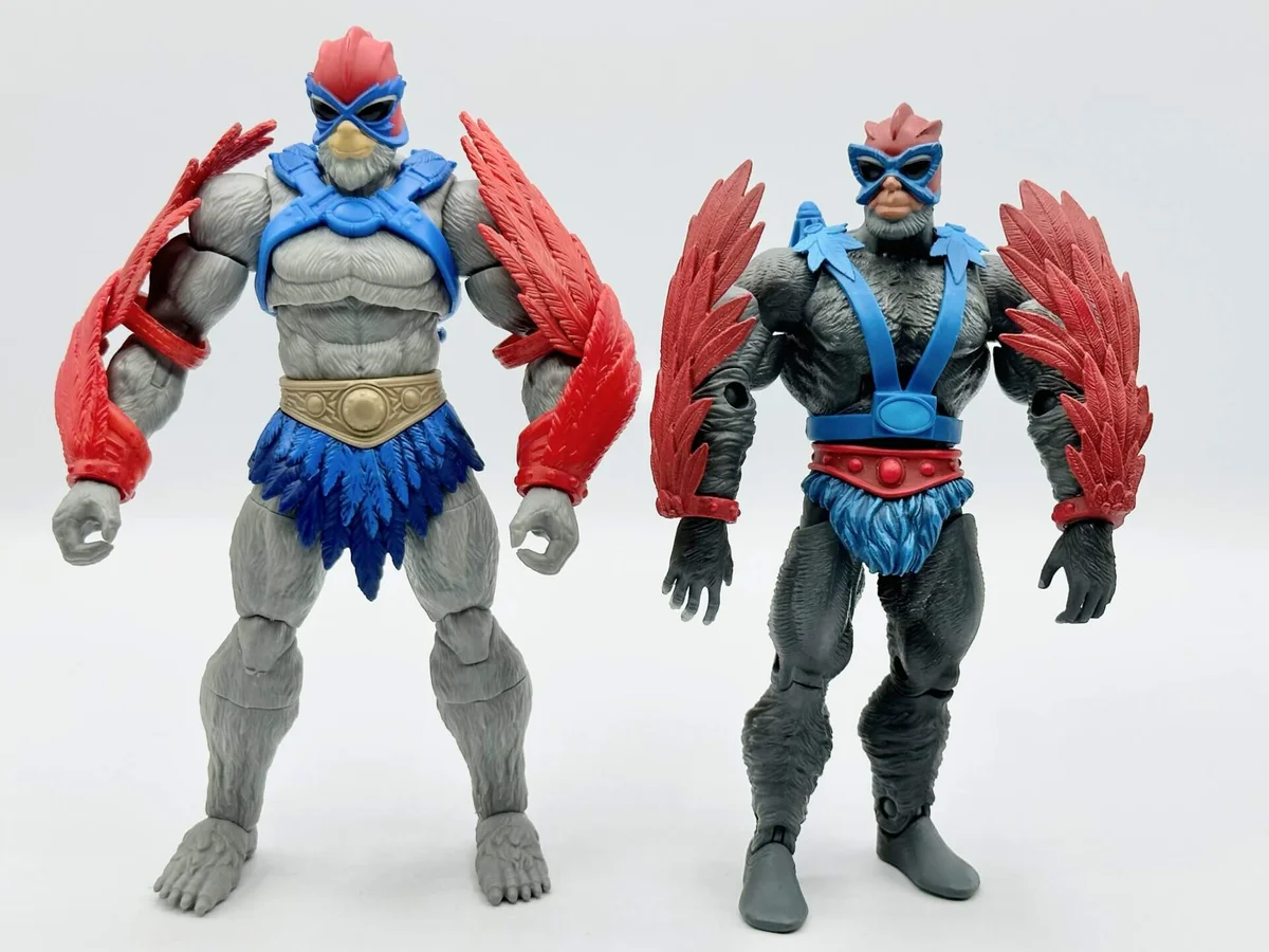 Stratos New Eternia Masterverse MOTU Classics Comparison Front