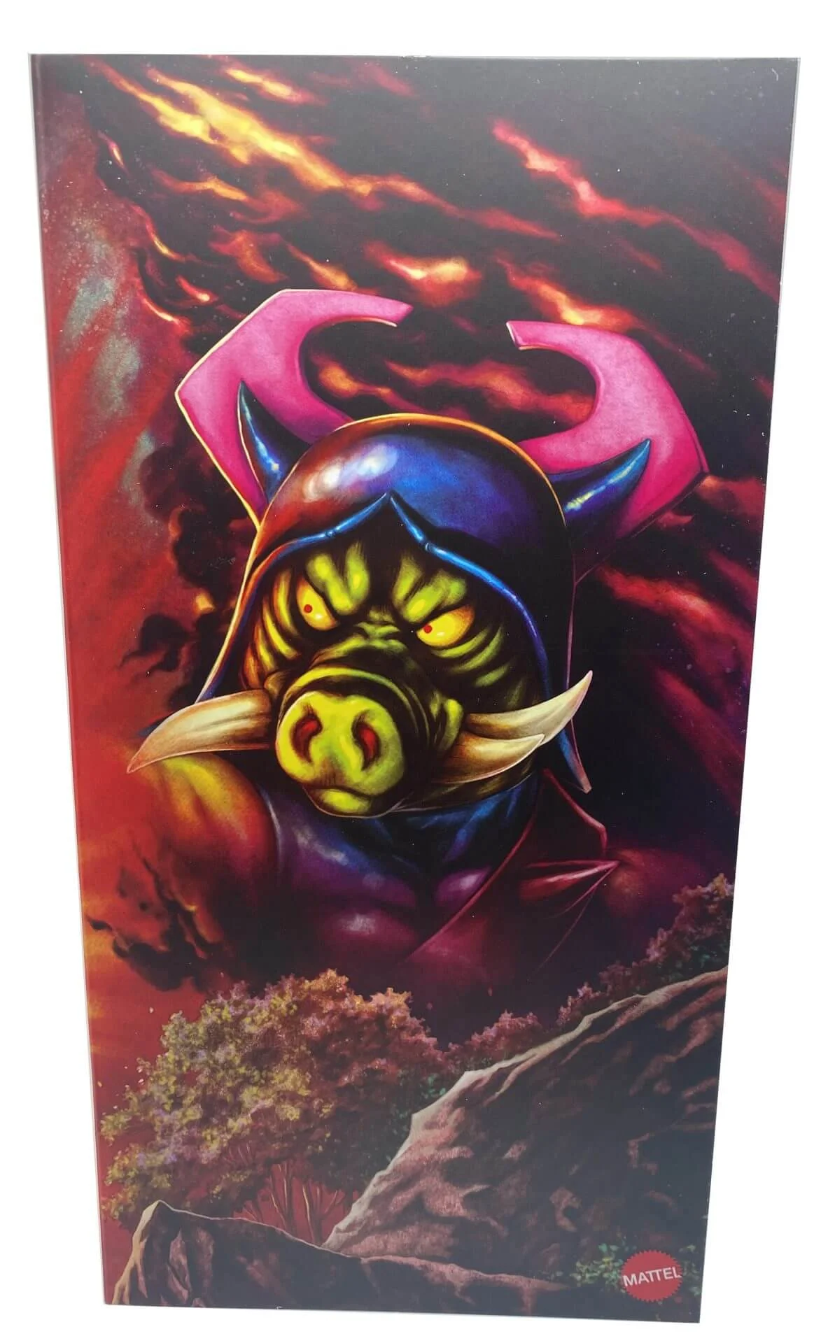 Sun-Man Mattel Creations MOTU Origins Exclusive 2021 card back front left panel