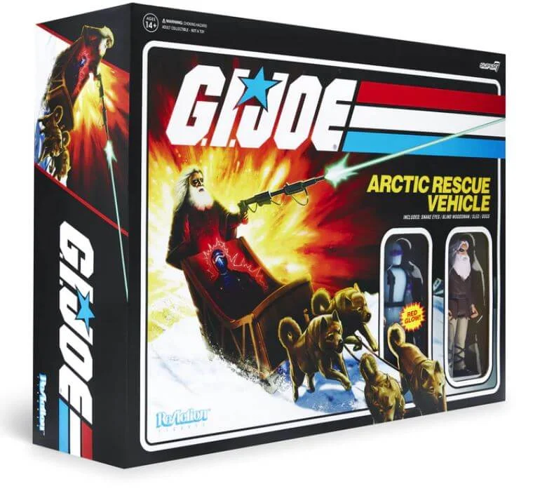 Super7 GI Joe Reaction Artic Rescue Box