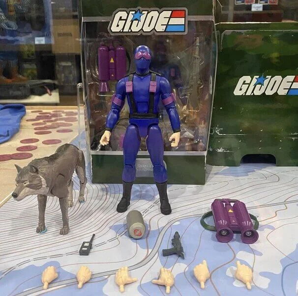 Super7 GI Joe Ultimates Snake Eyes at SDCC