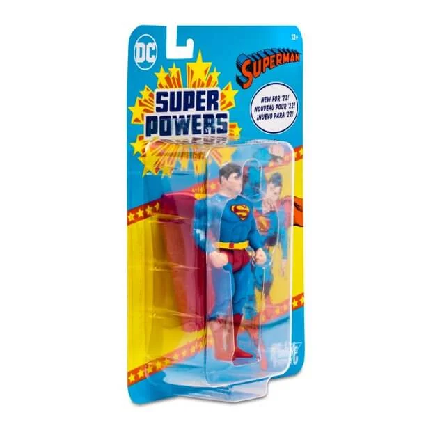 Superman DC Super Powers Package side