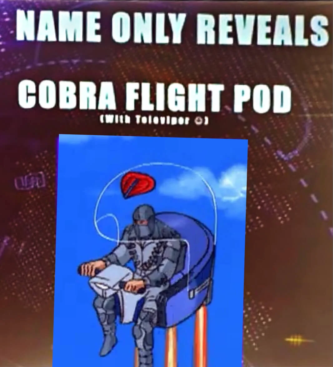 Televiper and Cobra Flight Pod GI Joe Classified Series Reveal
