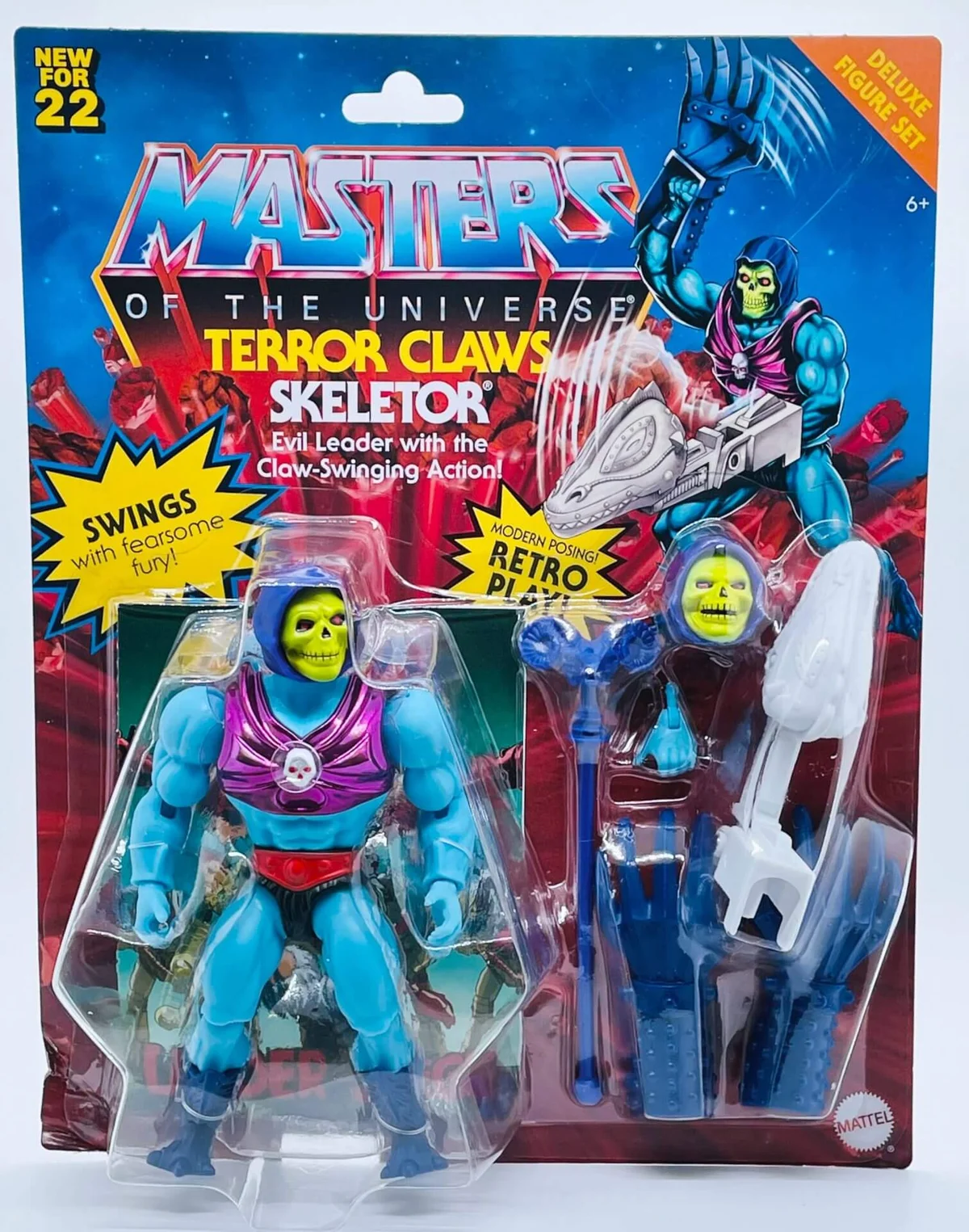 Terror Claws Skeletor MOTU Origins Figure Card Front