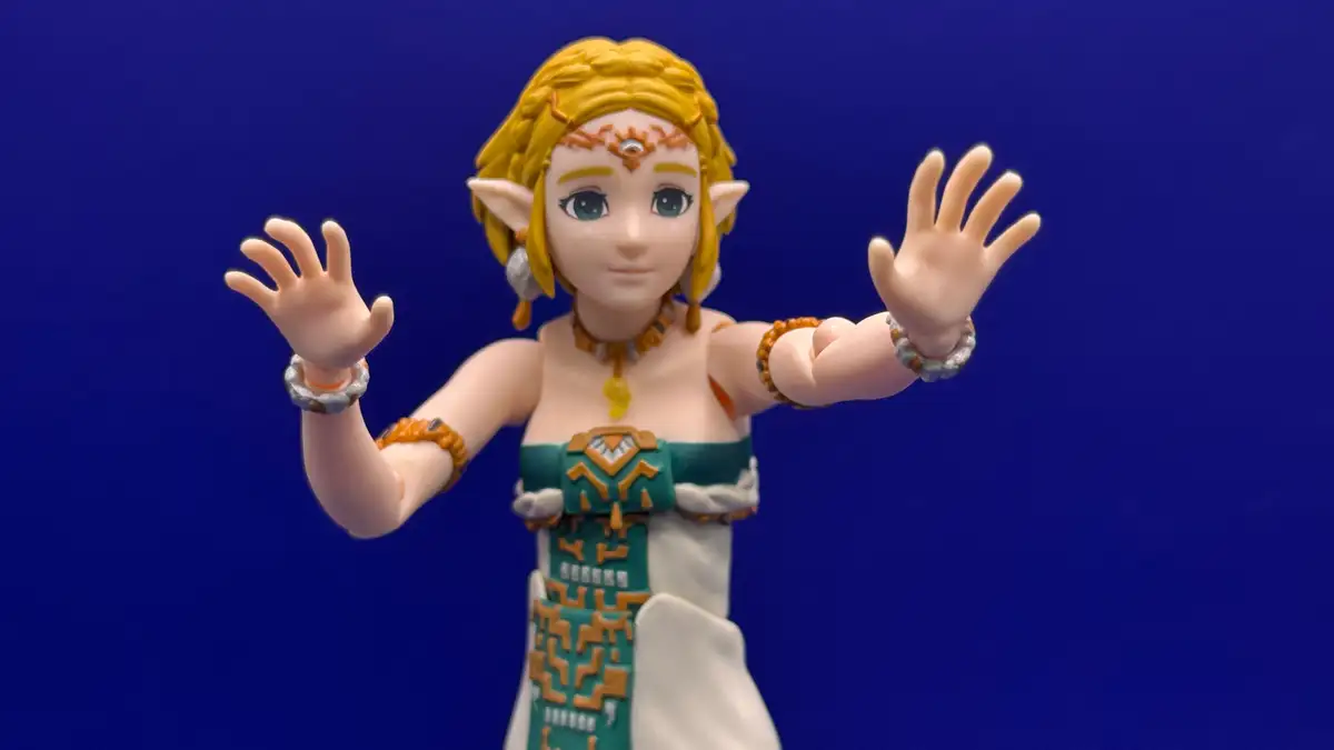 The Legend of Zelda Tears of the Kingdom figma No 637 Zelda Figure Review 15