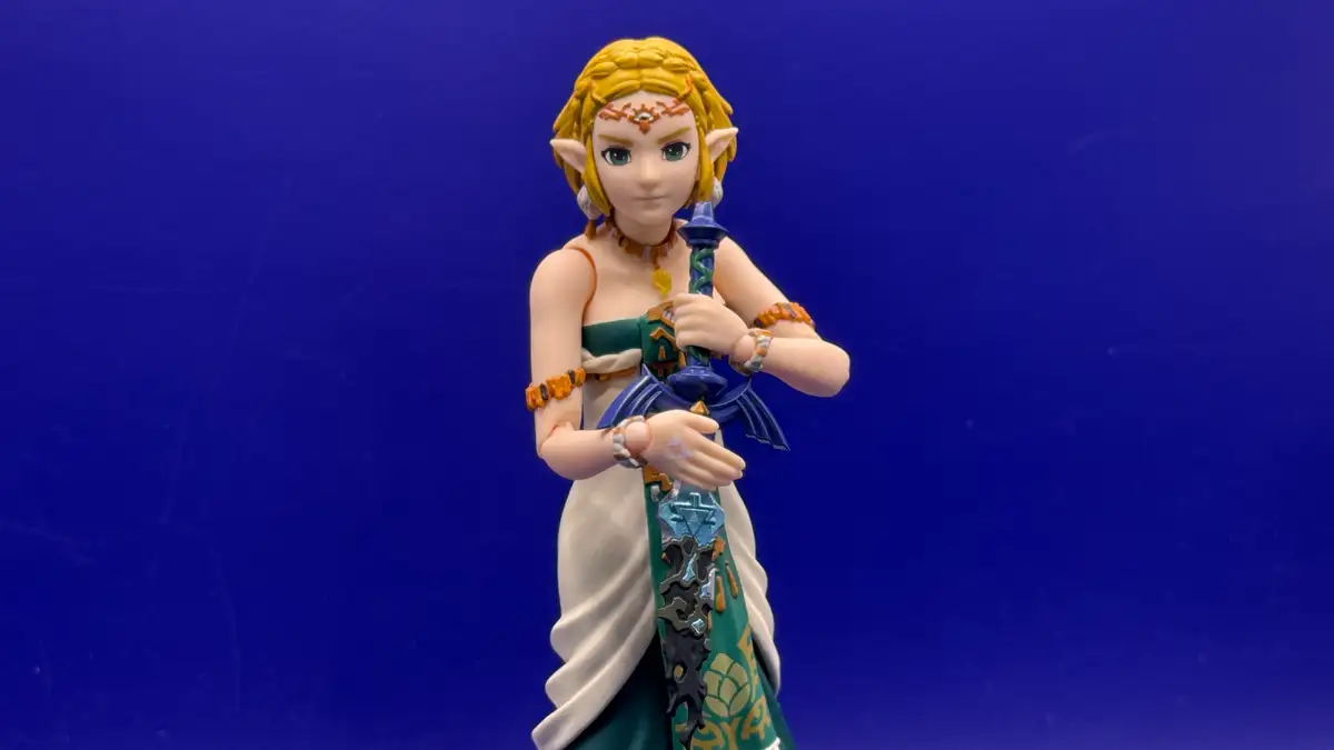The Legend of Zelda Tears of the Kingdom figma No 637 Zelda Figure Review 16