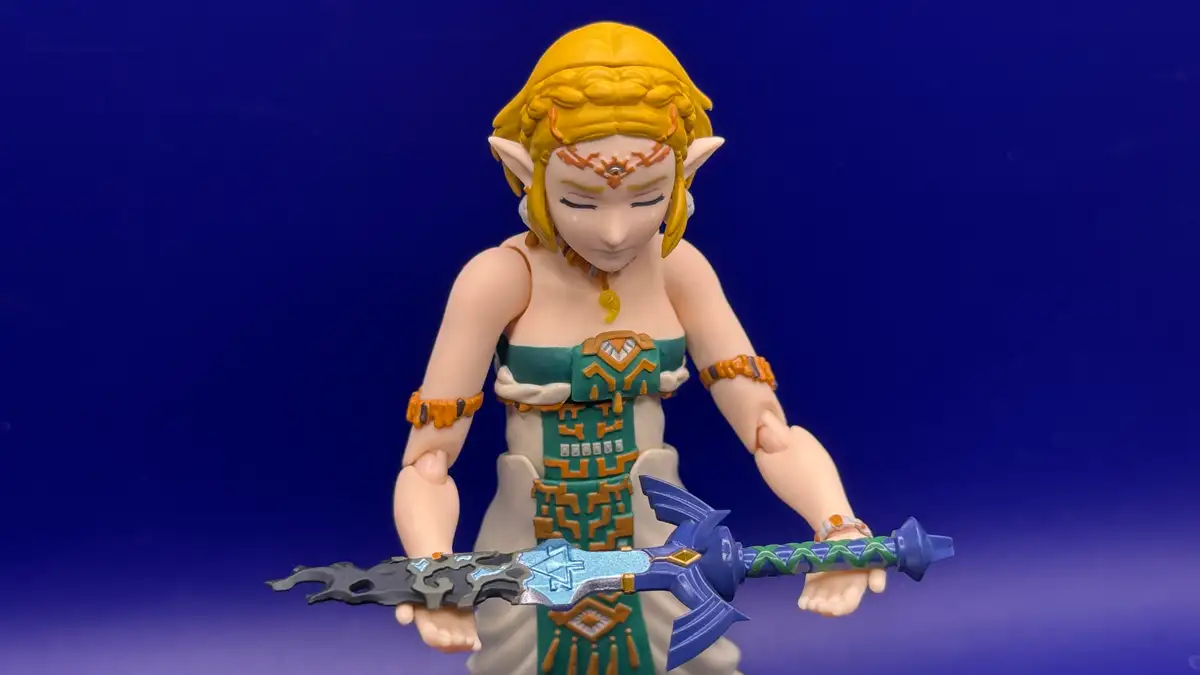 The Legend of Zelda Tears of the Kingdom figma No 637 Zelda Figure Review 17