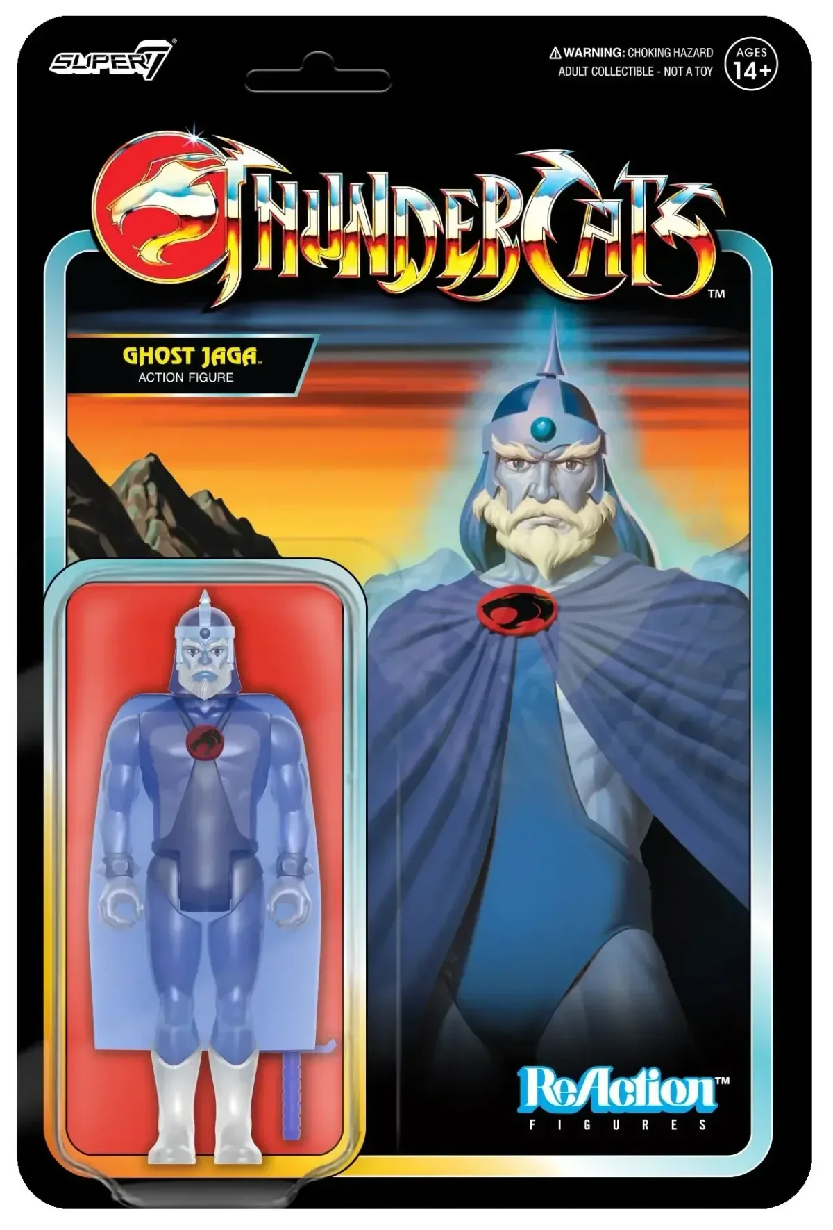 Thundecats Reaction Wave 5 Ghost Jaga card back