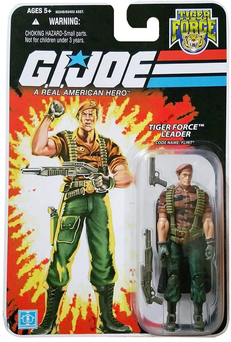 Tiger Force Flint GI Joe 25th Anniversary 2008 Wave 8