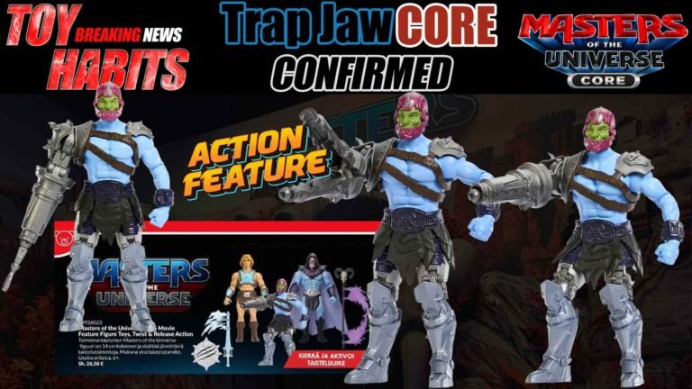 Trap Jaw MOTU Core Movie Figure Confirmed