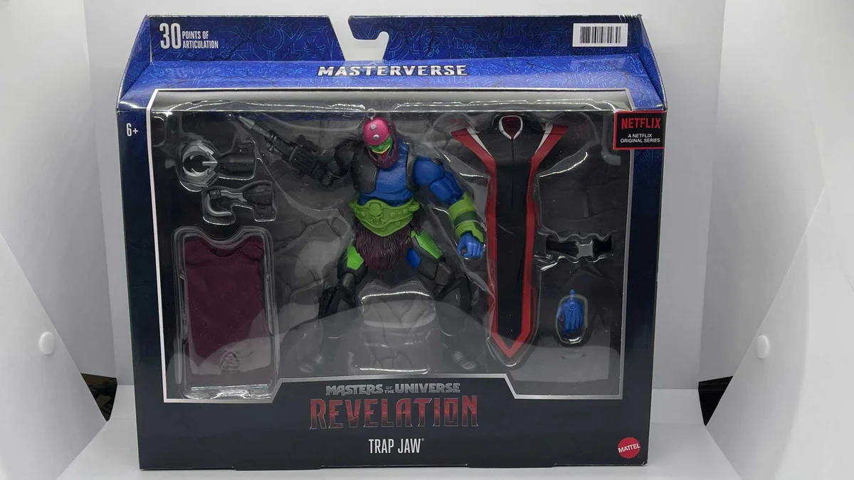 Trap Jaw Masters of the Universe Revelation Box Front