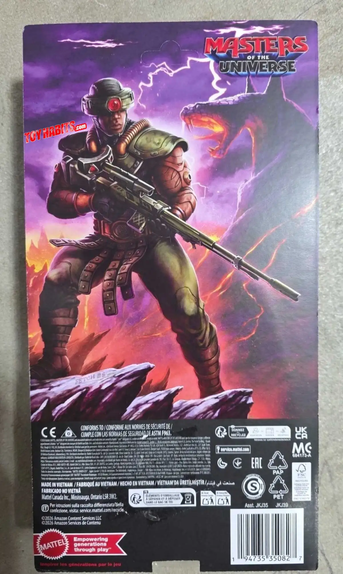 Tri Klops MOTU Origins Movie Card Back
