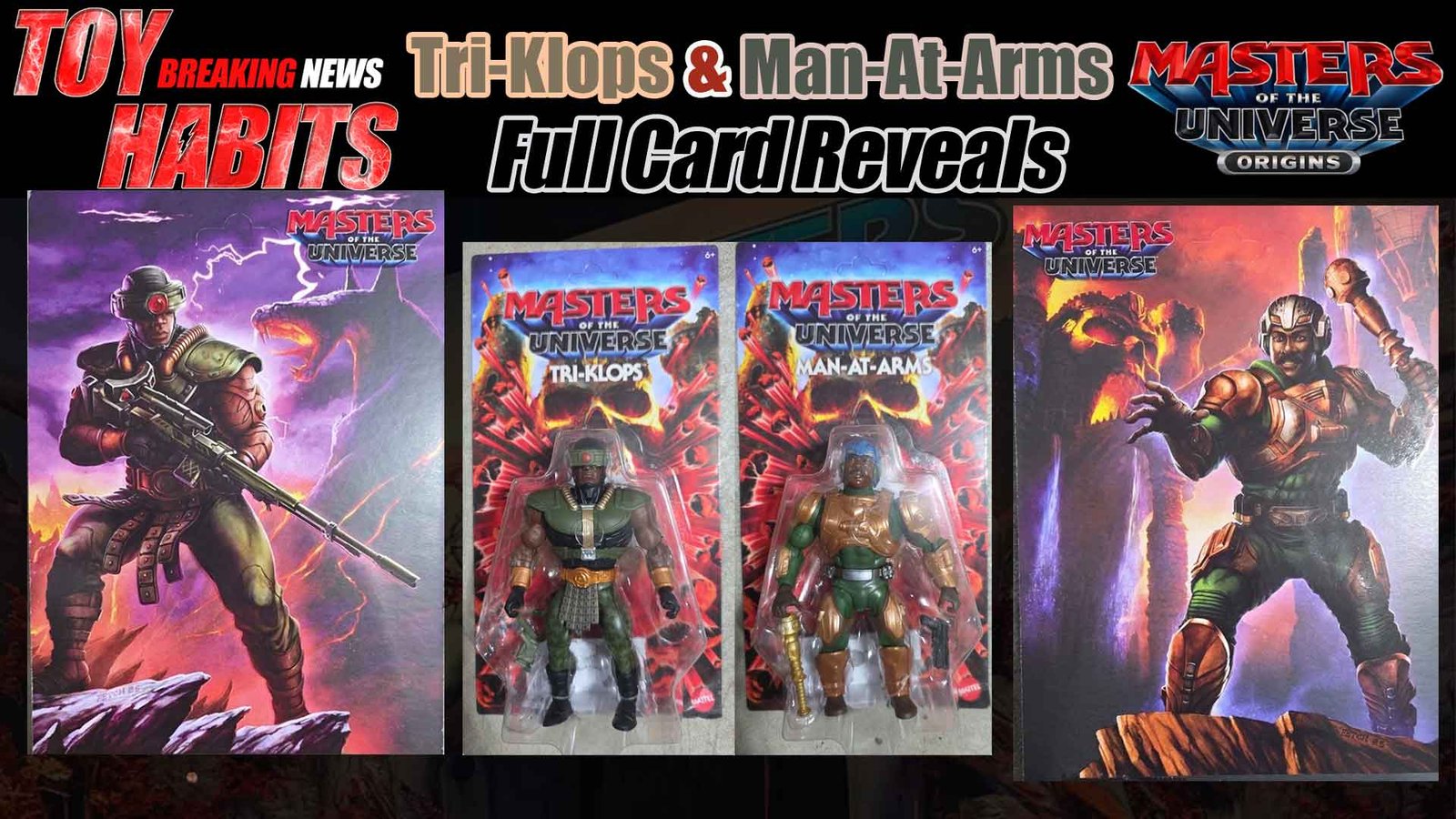 Tri-Klops and Man-At-Arms MOTU Origins Movie Figures Discovered at Target AU