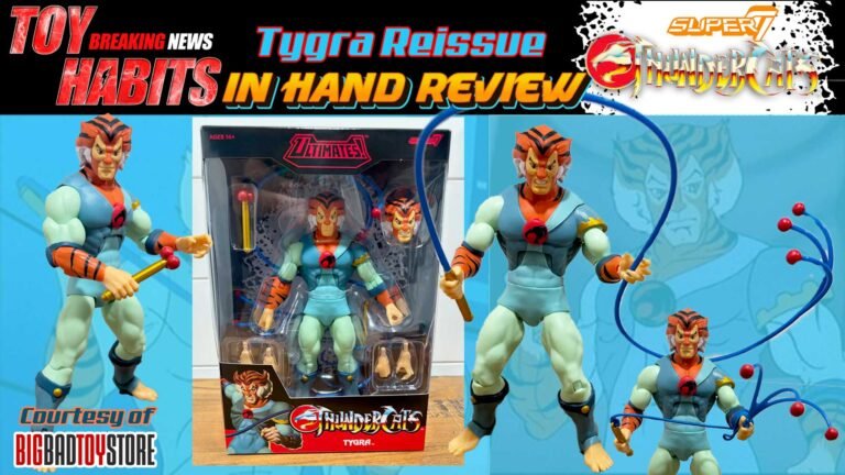 Tygra Super7 ThunderCats Ultimates Reissue In Hand Review