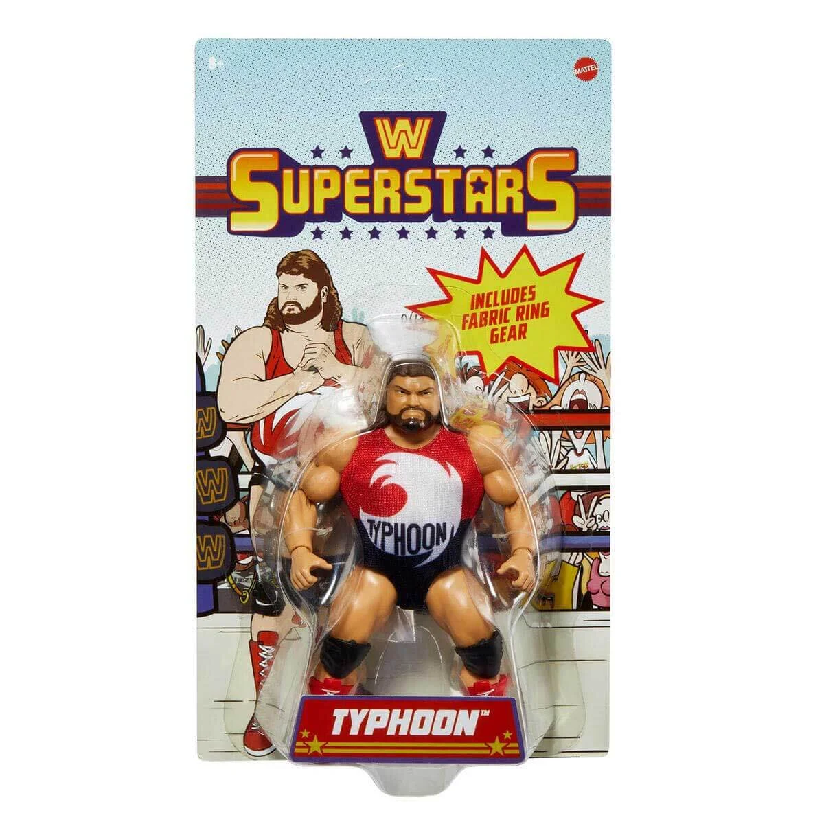 Typhoon Card Front WWE Superstars Walmart Exclusive Series 4